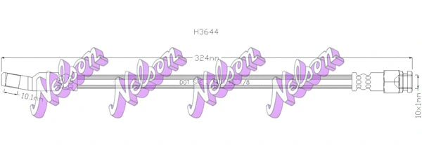 Brake Hose (H3644)