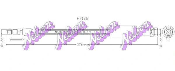 Brake Hose (H7186)
