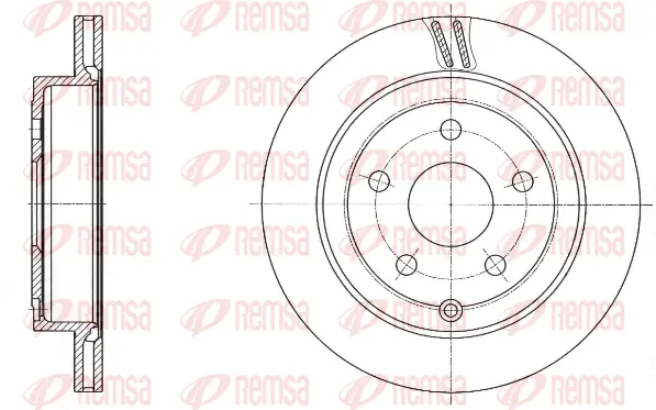 Brake Disc (61691 10)