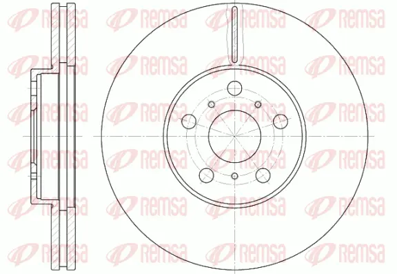 Brake Disc (6465 10)
