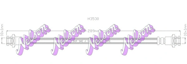 Brake Hose (H3530)