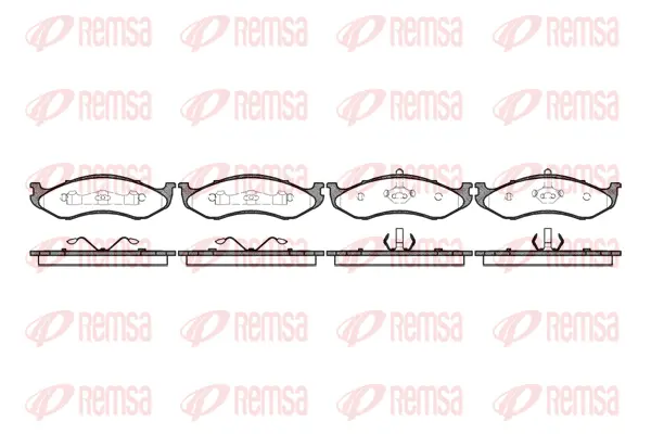 Brake Pad Set, disc brake (0467 20)