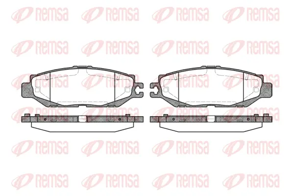 Brake Pad Set, disc brake (0457 00)