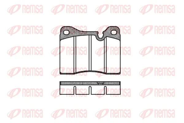 Brake Pad Set, disc brake (0011 20)