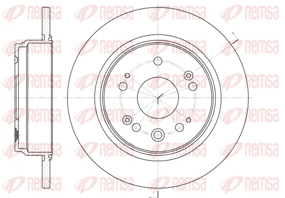 Brake Disc (6912 00)