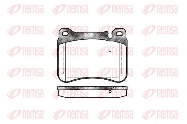 Brake Pad Set, disc brake (1193 00)