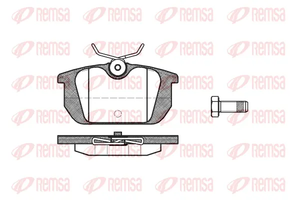 Brake Pad Set, disc brake (0231 10)