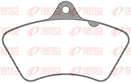 Brake Pad Set, disc brake (JCA826.00)