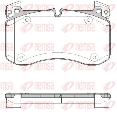 Brake Pad Set, disc brake (1840 00)