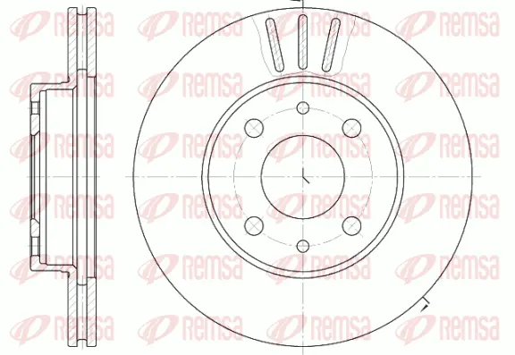 Brake Disc (6107 10)