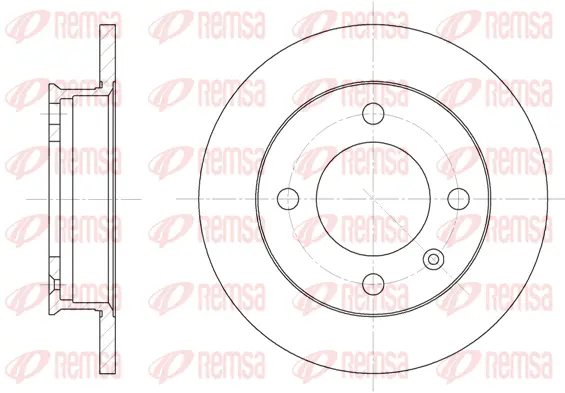 Brake Disc (6019 00)