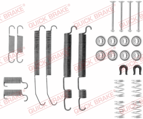 Accessory Kit, brake shoes (105-0762)