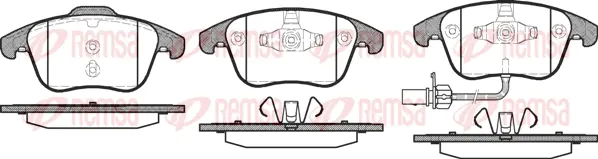Brake Pad Set, disc brake (1219 11)