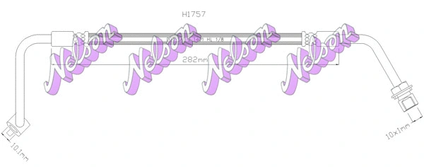 Brake Hose (H1757)