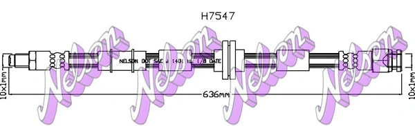 Brake Hose (H7547)