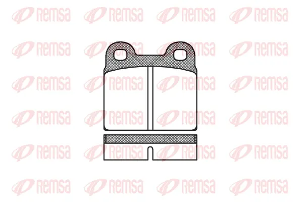 Brake Pad Set, disc brake (0007 00)