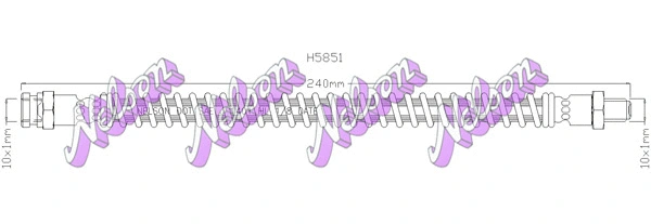Brake Hose (H5851)