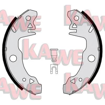 Brake Shoe Set (00510)