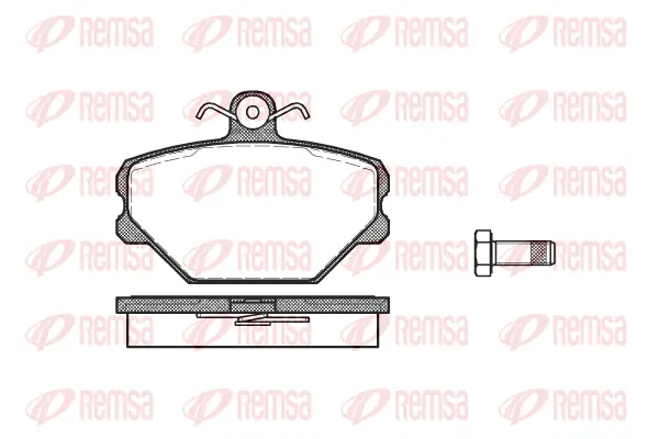 Brake Pad Set, disc brake (0264 00)