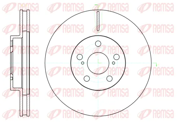 Brake Disc (61093 10)