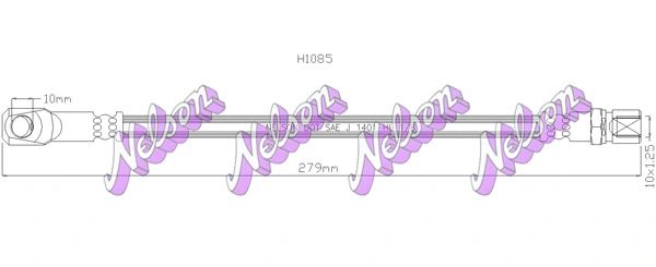 Brake Hose (H1085)