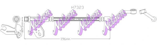 Brake Hose (H7323)