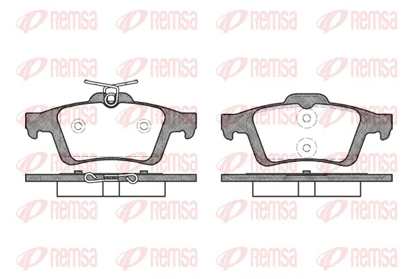 Brake Pad Set, disc brake (0842 30)
