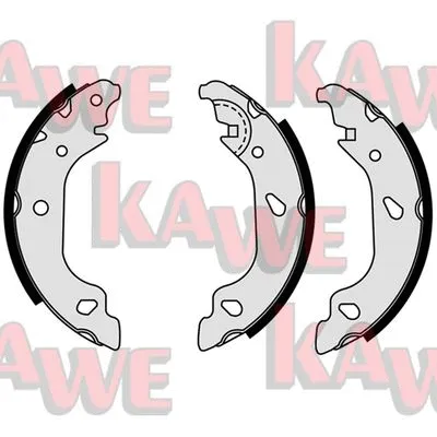 Brake Shoe Set (07930)