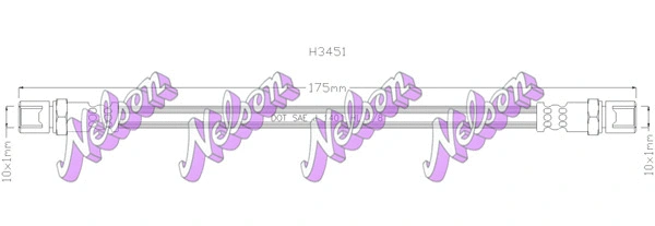 Brake Hose (H3451)
