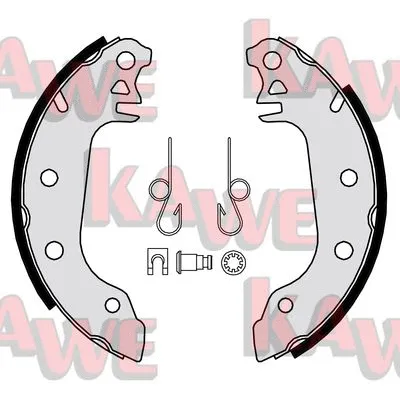 Brake Shoe Set (04711)