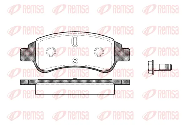 Brake Pad Set, disc brake (0840 30)