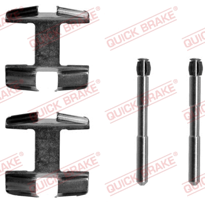 Accessory Kit, disc brake pad (109-0906)