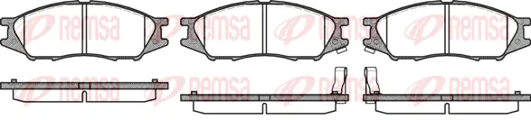 Brake Pad Set, disc brake (1123 02)