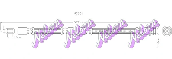 Brake Hose (H3631)