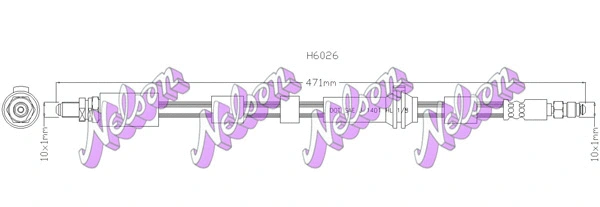 Brake Hose (H6026)