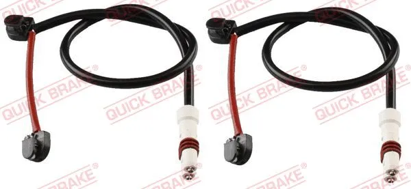 Warning Contact, brake pad wear (WS0347A)