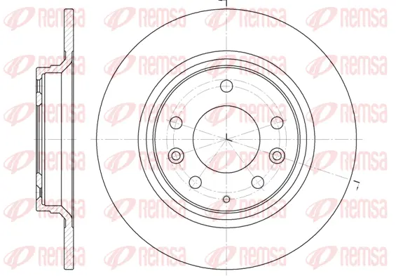 Brake Disc (6881 00)
