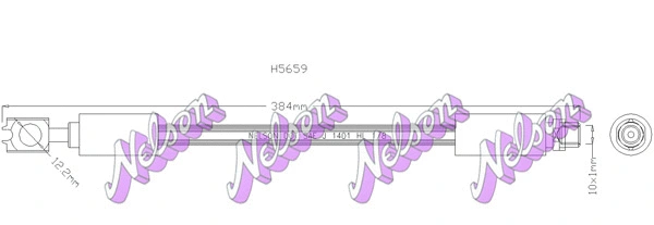 Brake Hose (H5659)