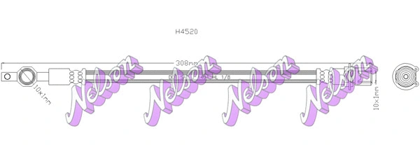 Brake Hose (H4520)