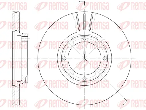 Brake Disc (6374 10)