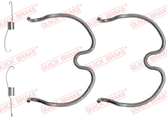 Accessory Kit, brake shoes (105-0837)