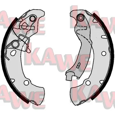 Brake Shoe Set (09770)