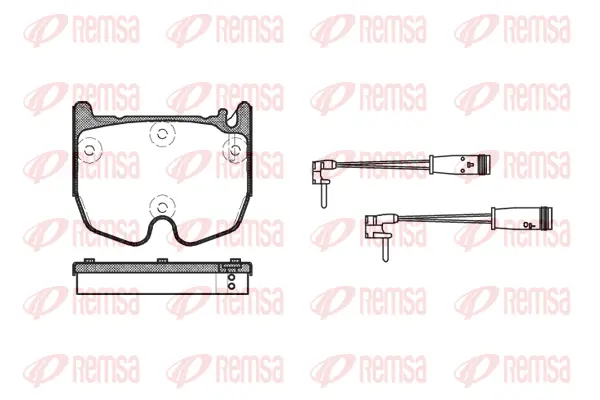 Brake Pad Set, disc brake (0992 02)
