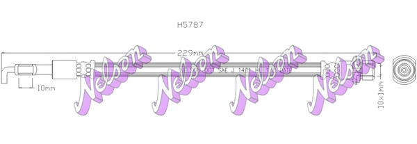 Brake Hose (H5787)
