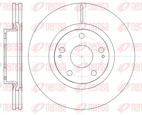 Brake Disc (61050 10)