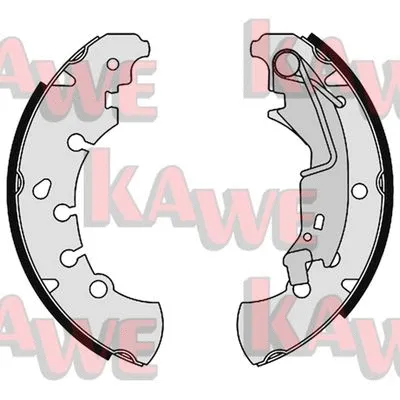 Brake Shoe Set (09120)