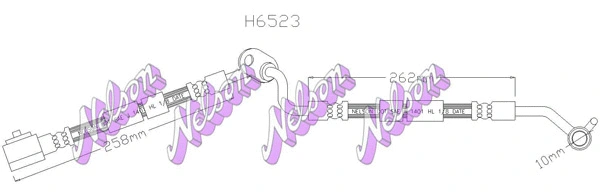 Brake Hose (H6523)