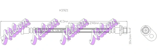 Brake Hose (H3921)