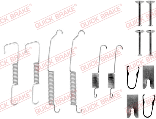 Accessory Kit, brake shoes (105-0773)