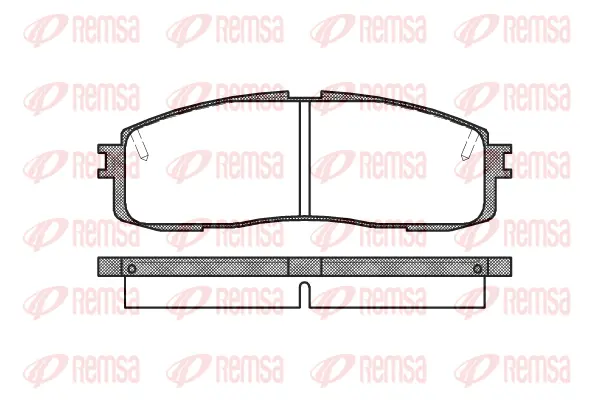 Brake Pad Set, disc brake (0199 10)